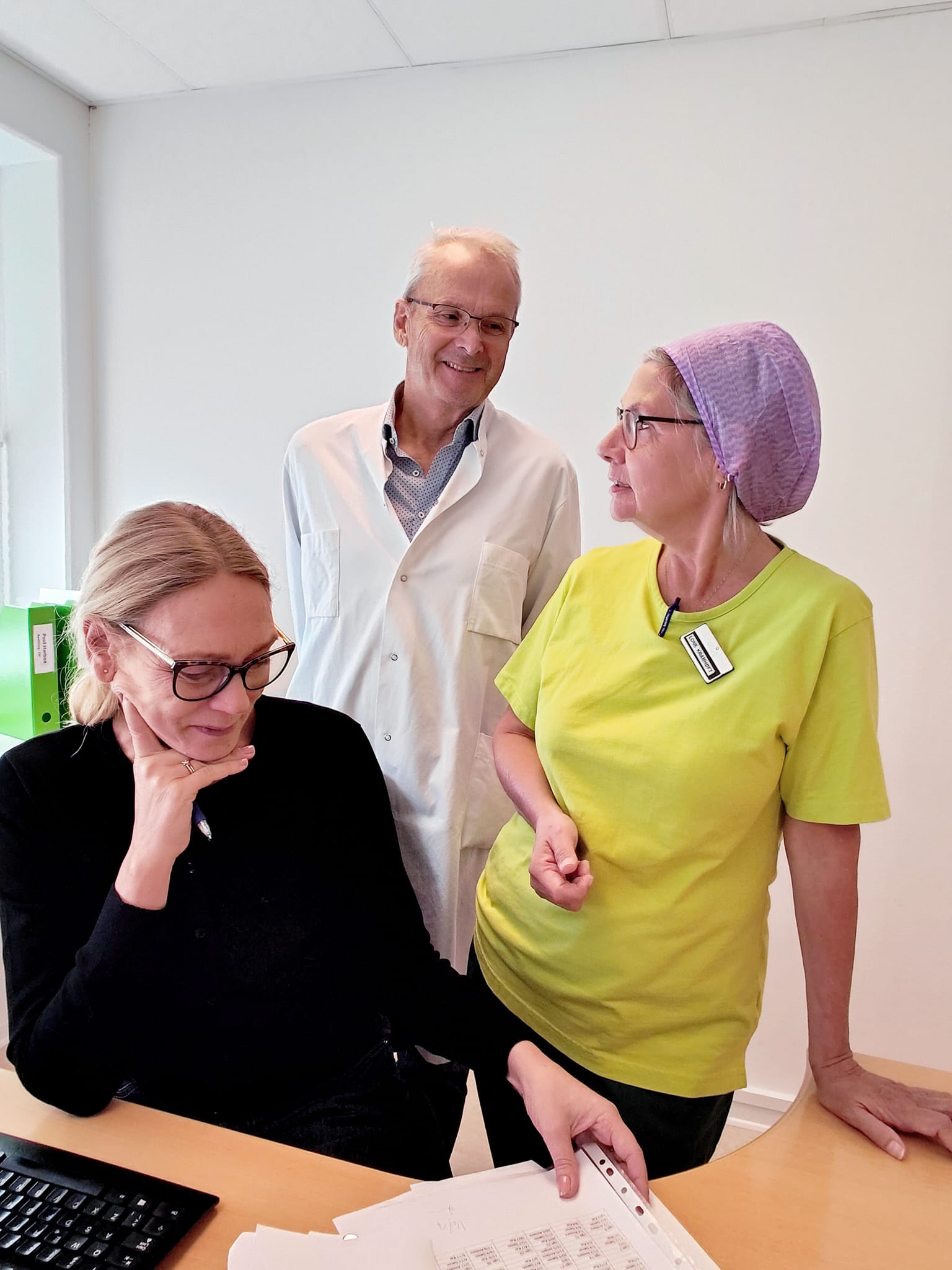 Bild på läkarkollegor - Privat behandling